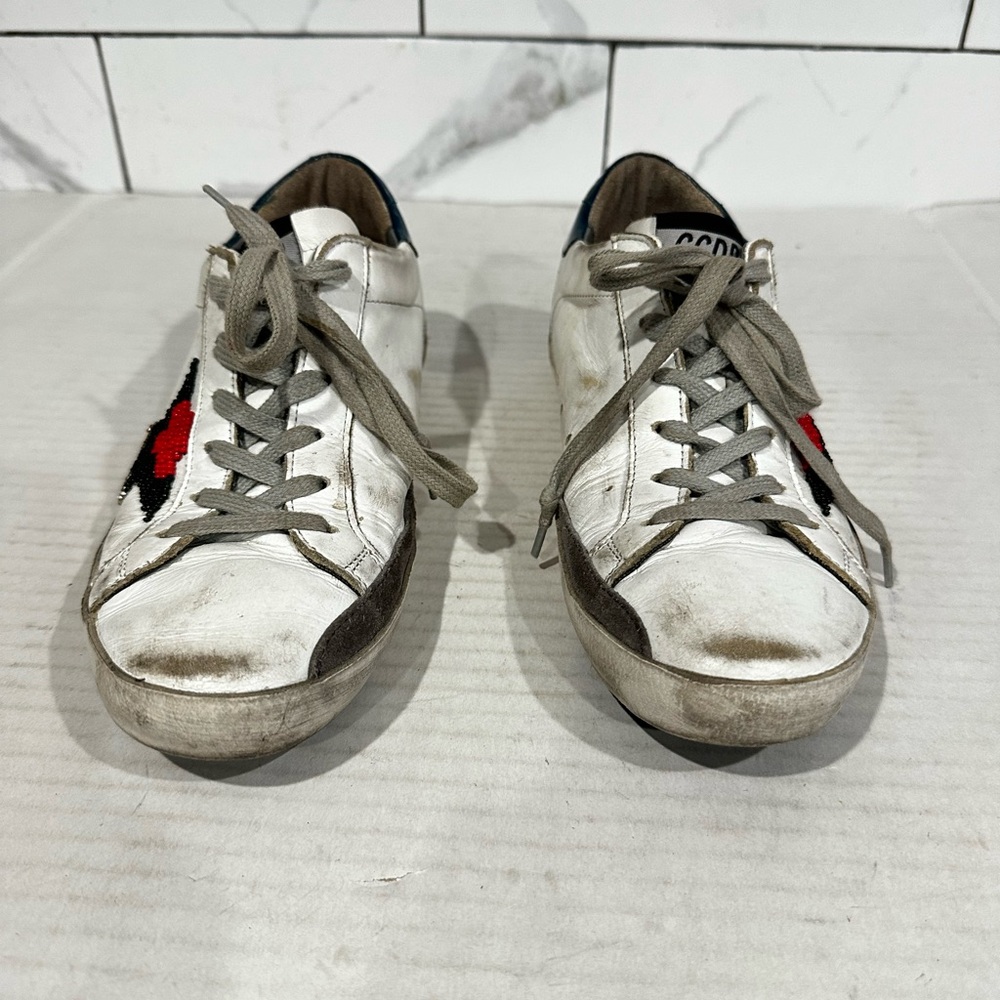 Golden goose beaded start sneakers - Picture 2 of 5